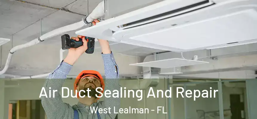 Air Duct Sealing And Repair West Lealman - FL